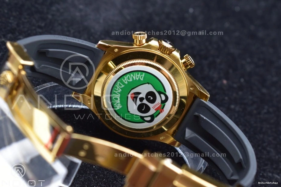764 Edition BTF on YG Dial 116518 Lume Daytona Best Oysterflex SA Rubber 1:1 Reliable Strap 0716